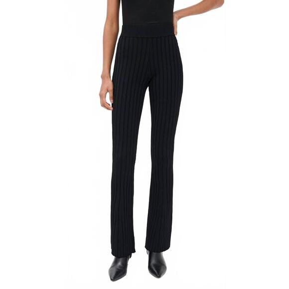 NEW CARA CARA stella flae pants in black knit